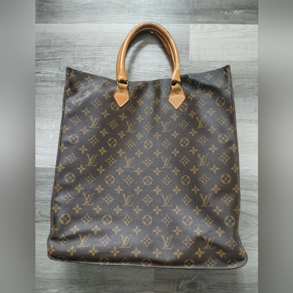 Louis Vuitton Brown Monogram Tote Bag